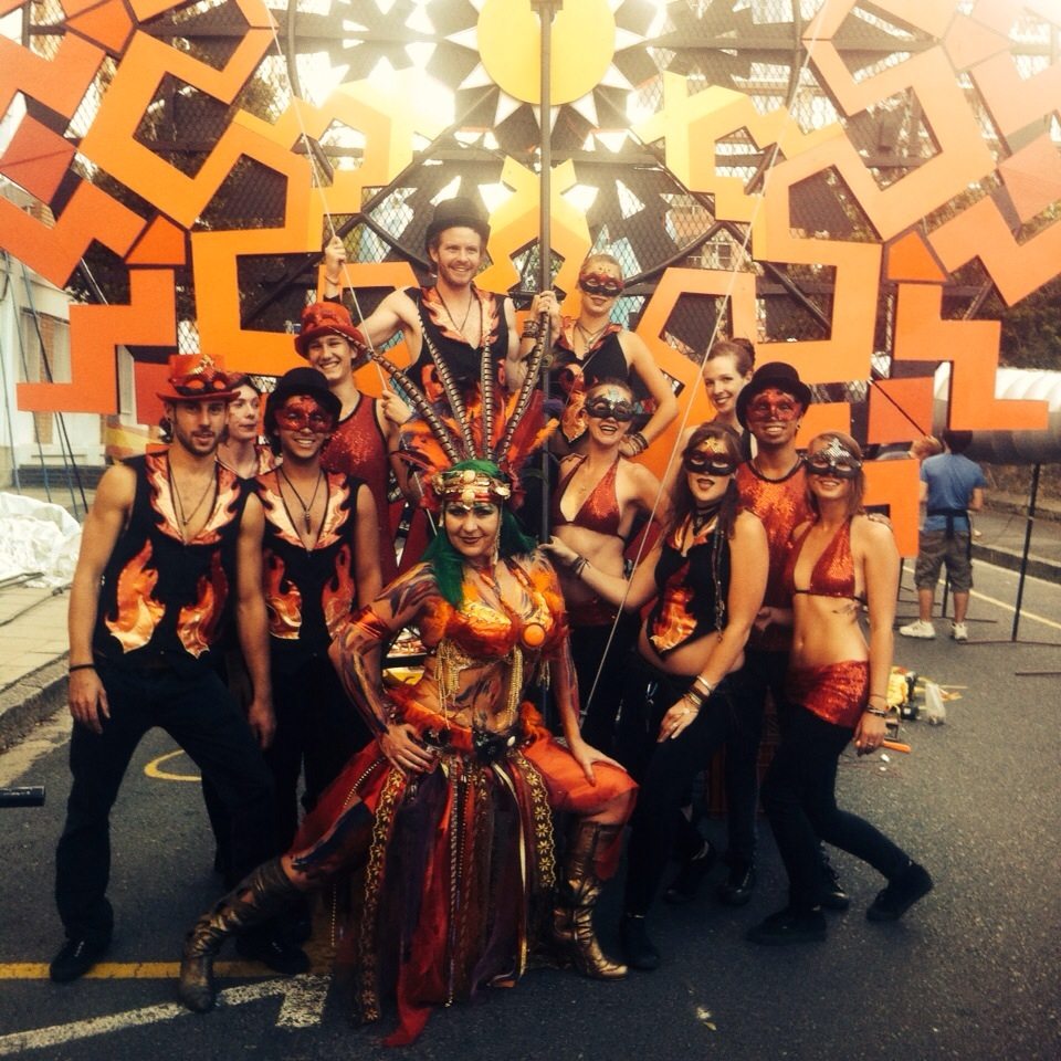FireTribe at the Cape Town Carnival 2015
