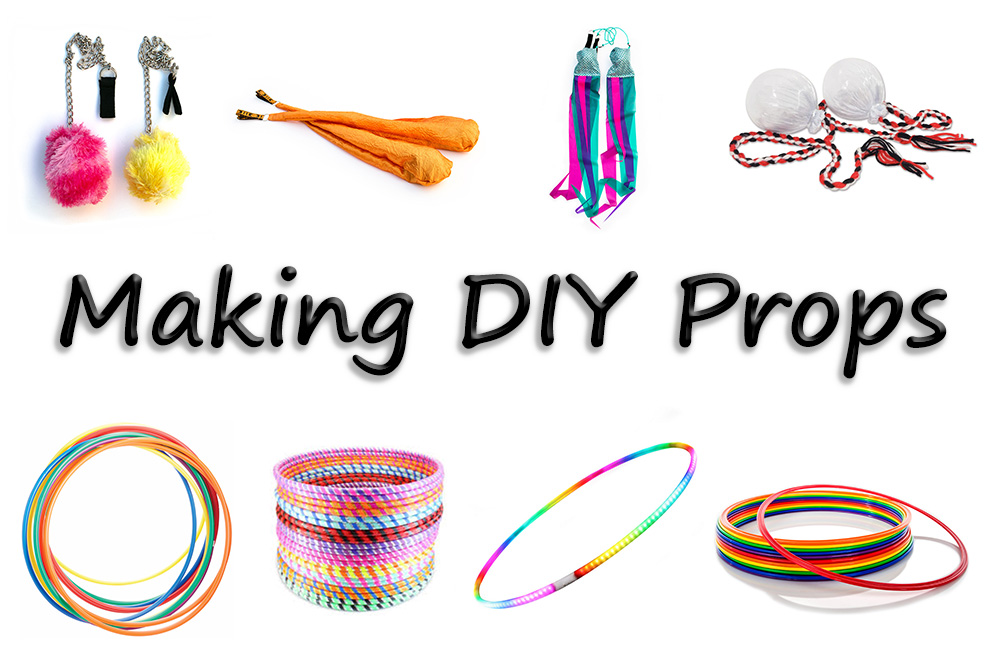 make your own diy flow arts props