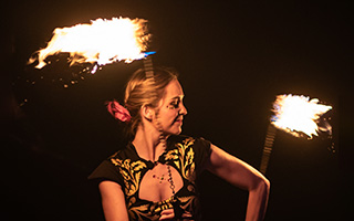 learn poi flow arts classes fire poi fire dancing cape town