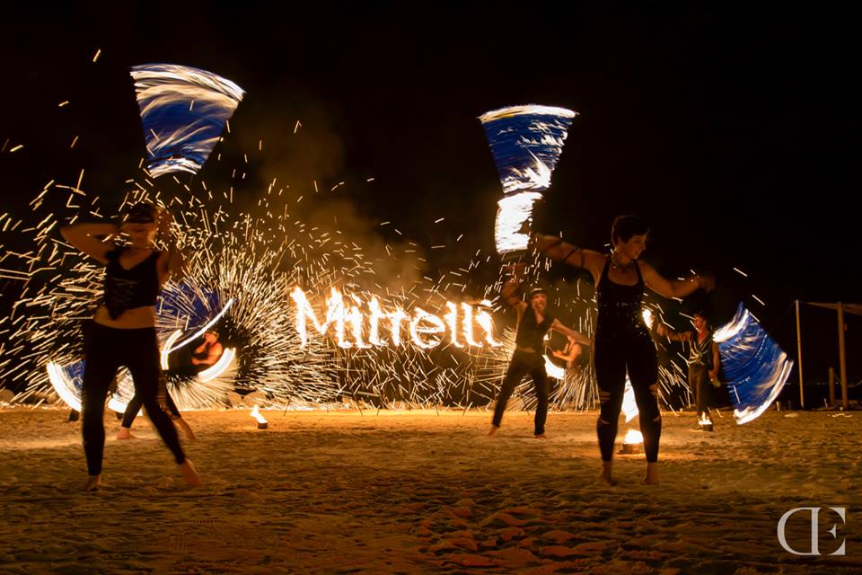 FireTribe Fire Sculpture - Dapper Events at The Grand - Mitrelli